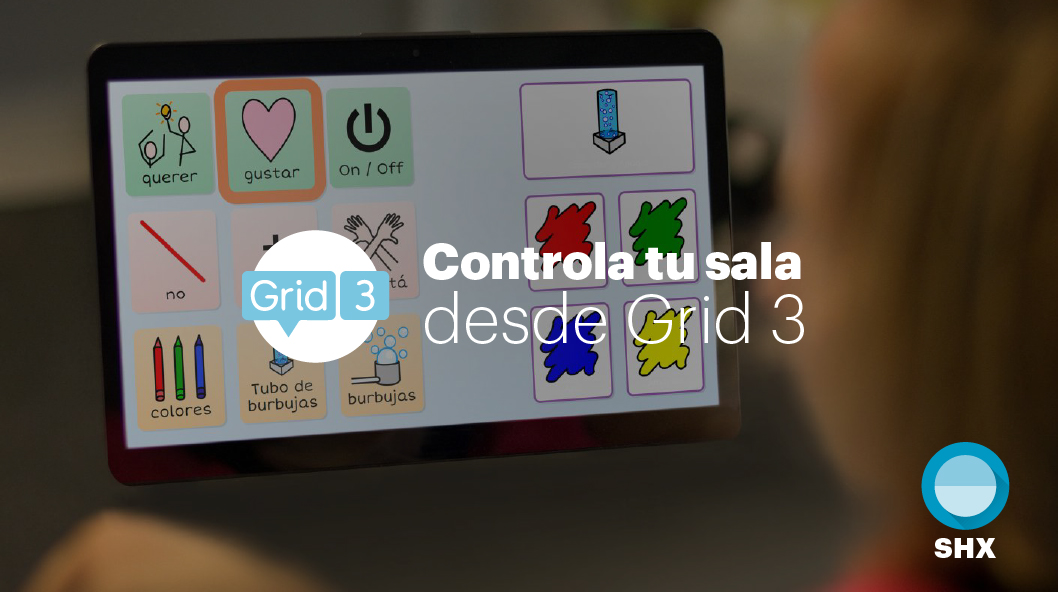 Controla tu sala multisensorial SHX desde Grid 3 - El blog de Qinera