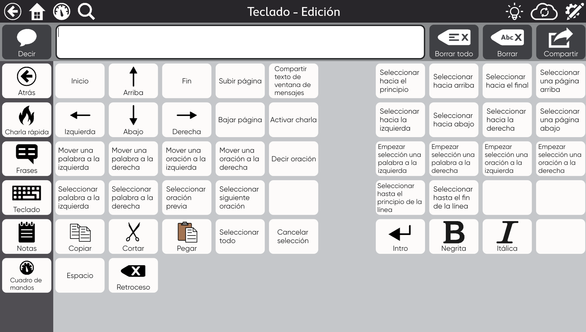 *Ejemplo editor texto TD Snap Texto castellano